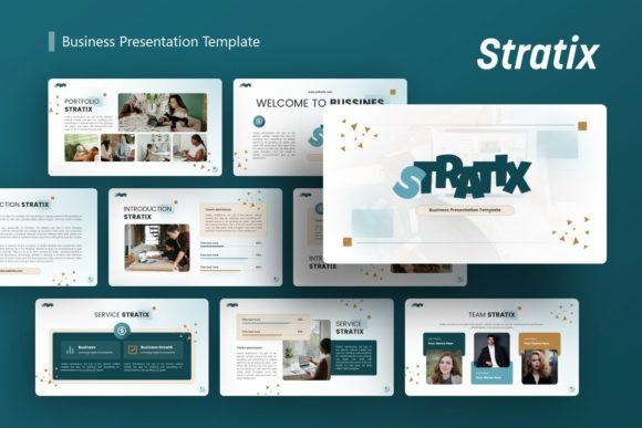 A Detailed Look at the Stratix Business Presentation Template