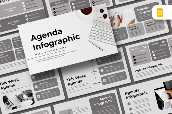 Agenda Infographic for Professional Presentations