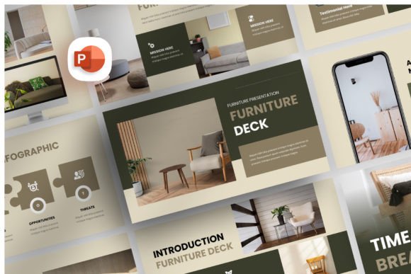 Craft a Professional Pitch with a Minimalist Furniture PowerPoint Deck