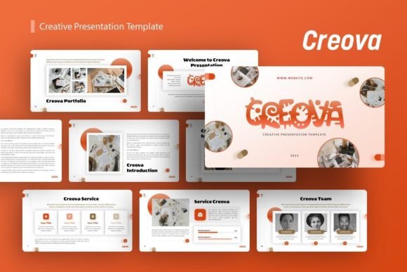 Creova: The Creative Presentation Template Designed for Your Real-World Projects