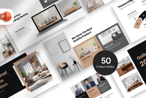 Elevate Your Pitch: The Power of a Professional Furniture Collection Presentation Template