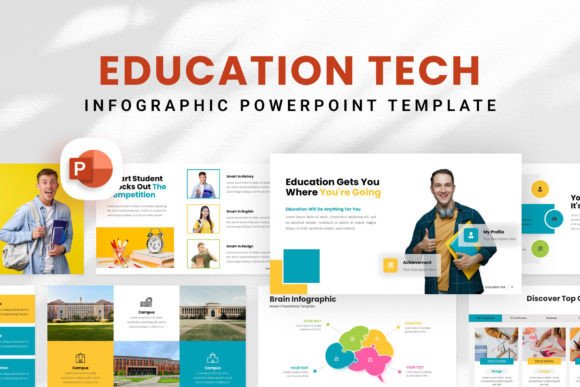 Elevate Your Pitch: The Strategic Advantage of the Education Tech PowerPoint Template