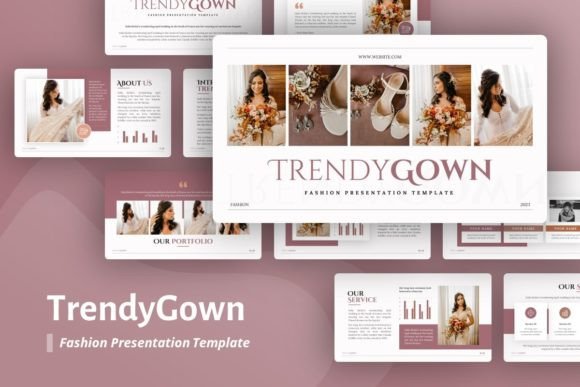 From Vision to Visuals: A Guide to the TrendyGown Fashion Presentation Template