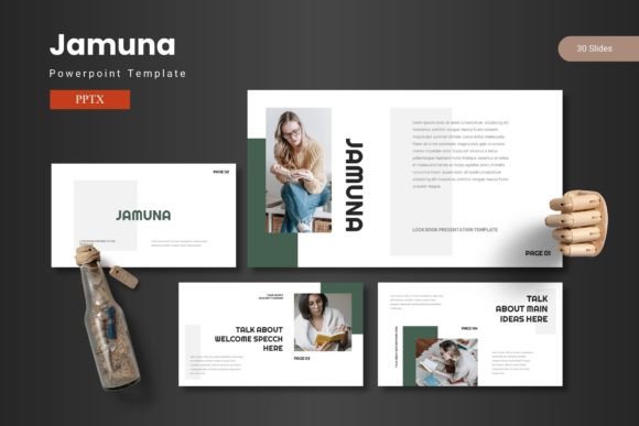 Jamuna - PowerPoint Template: Share Your Ideas with Visual Confidence