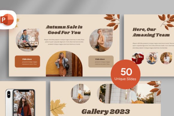The Autumn Sale PowerPoint Template: Evaluating a Modern Pitch Deck Solution