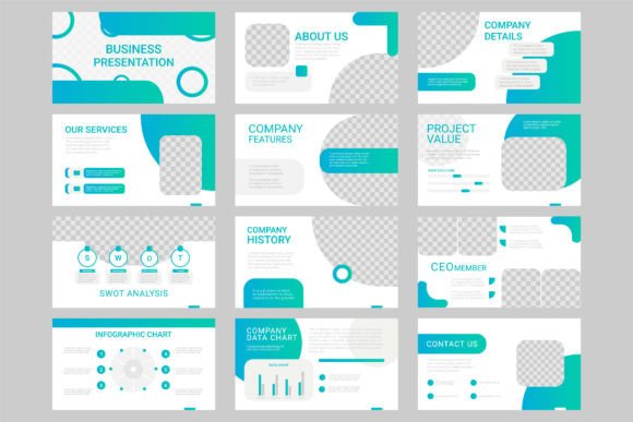 The Strategic Value of Green Abstract Presentation Templates