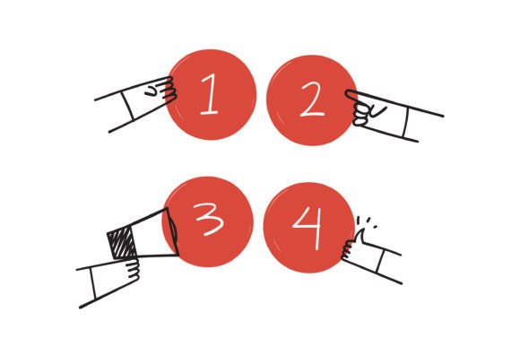 The Unexpected Power of Doodle Character with Circle Number in Everyday Communication